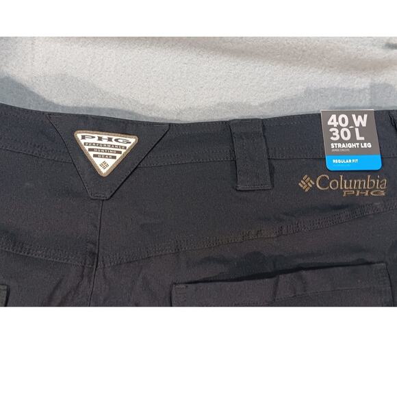Columbia PHG Bucktail II Pants 40x30 Black Straight Leg Hunting Outdoor NWT - Picture 7 of 7